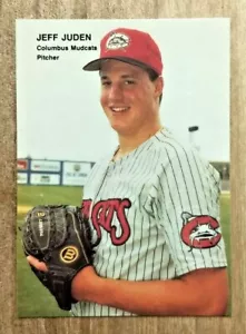 1990 BEST CARDS JEFF JUDEN MINOR LEAGUE ROOKIE CARD #243 MINT ASTROS PHILLIES - Bild 1 von 2