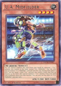 Yu-Gi-Oh Card - NECH-EN087 - U.A. MIDFIELDER (rare) - NM/M - Picture 1 of 1