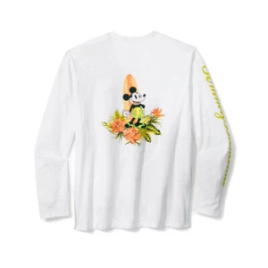 TOMMY BAHAMA MENS DISNEY 'HAPPIEST SURF ON EARTH' L/S T SHIRT 3XLT TALL 3XL XXXL - Picture 1 of 11