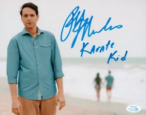 RALPH MACCHIO signed 8x10 Foto THE KARATE KID Autogramm COA COA. PO - Bild 1 von 1