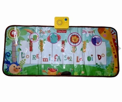 Fisher Price Melodías de Baile Música Niño Alfombrilla Juego de Memoria Sonidos Juguete Piso Piano Foto 1 de 2