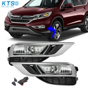 For Honda CR-V 2015 2016 Fog Lights Lamps+Wiring Kit&Switch W/Bulbs Right+Left - Bild 1 von 14