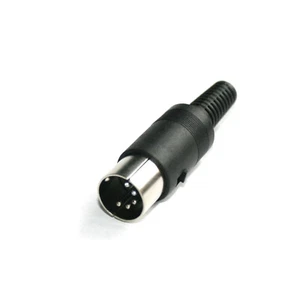 5-pol. Diodenstecker DIN-Stecker zum Löten Montage Lötkontakte Dioden-Stecker - Bild 1 von 2
