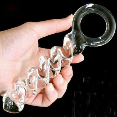 Взрослый-Стекло-Секс-Игрушка-Для-Женщин-Anal-Butt-Plug-Dildo-G-spot-Массажер-Мастурбация - Изображение 1 из 4