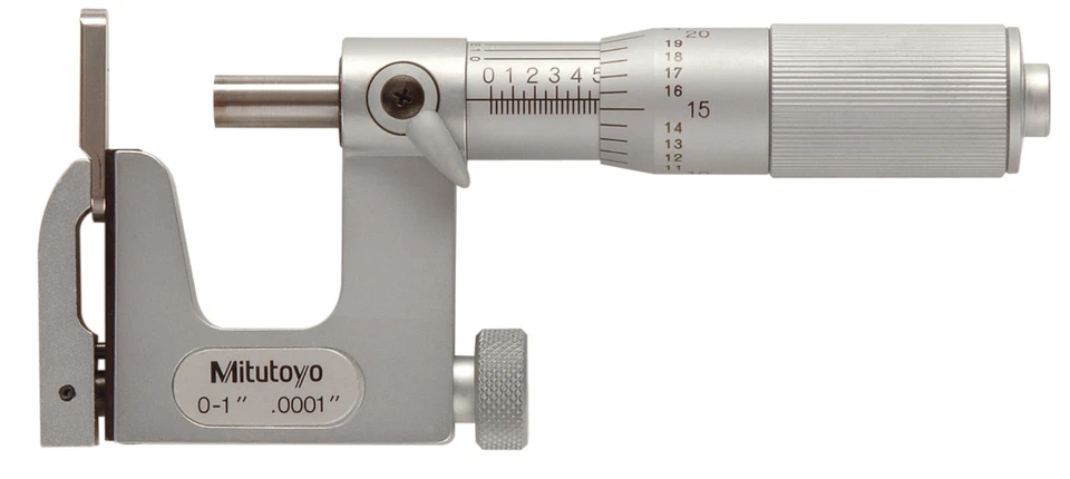 Micrómetro Uni-Mike Mitutoyo 117-107, rango de 0-1", graduación de 0,0001" Foto 1 de 1