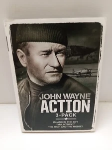 John Wayne Action 3-Pack DVD 2012 Paramount New Sealed - Picture 1 of 7