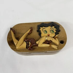 Betty Boop Wood Trinket Puzzle Jewelry Box - Picture 1 of 8