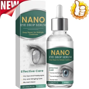 NANO EYE RELIEF SERUM (30ml) - Multi-Symptom Drop for Dryness & Visual Fatigue - Imagen 1 de 14
