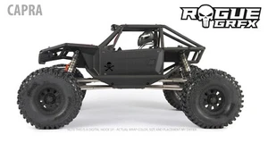 Axial Capra 1:10 Scale Body Graphic Wrap Skin - Faux Carbon - Bild 1 von 2