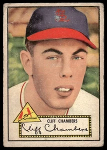 1952 Topps #68 Cliff Chambers St. Louis Cardinals Very Good 49922 - Picture 1 of 2