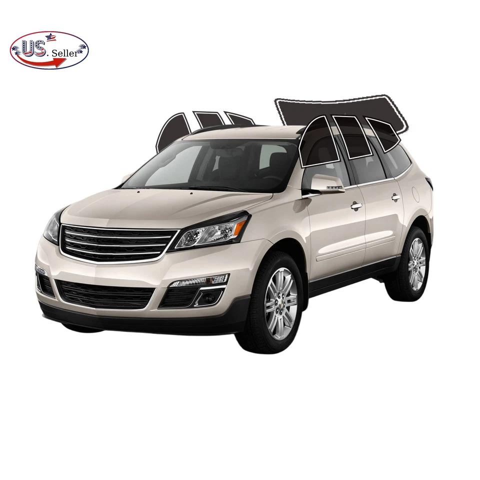 Película de ventana precortada en todos los lados cualquier tono para Chevrolet Traverse 2009-2017 Foto 1 de 4