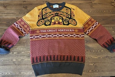 Twin Peaks Official Ugly Christmas Sweater 2020 Size Small Holiday Gift TV Show - Image 1 of 4