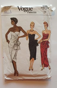 Vogue Retro Schnittmuster Abendkleid, Gr. 12 - Bild 1 von 2