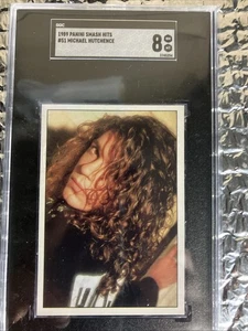 1989 Panini The Smash Hits Inxs Michael Hutchence #51 SGC 8 Card - Bild 1 von 2
