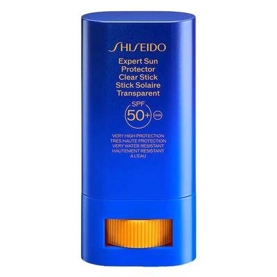 Protector solar transparente Shiseido Expert SPF50+ Foto 1 de 3