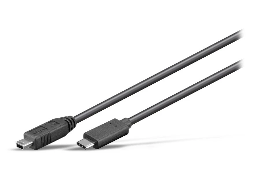 GOOBAY USB 2.0 Adapterkabel Mini-B/C, 0,5 m - Bild 1 von 1