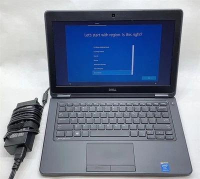 Dell Latitude E5250 Laptop i5 5200U 2.20GHZ 12.5" HD 16GB 120GB SSD Windows 10 - Image 1 of 4