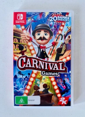 Carnival Games Inc Manual (Versión Cartucho) Nintendo Switch Nuevo AU Foto 1 de 4
