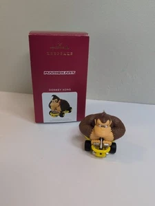 2021 Hallmark Keepsake Donkey Kong Nintendo Super Mario Kart Christmas Ornament - Picture 1 of 4