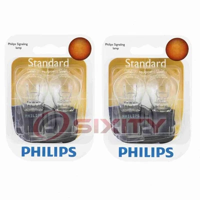 2 bombillas de luz de señal de giro trasera Philips para Ram 1500 1500 Classic 2500 mn Foto 1 de 4