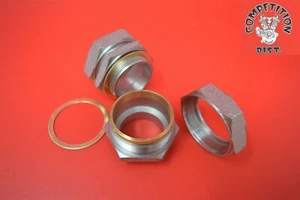 1112-23K Harley JD 74" Intake Nipples, Nuts, O-Rings. 1923-1929 Twins - Picture 1 of 4