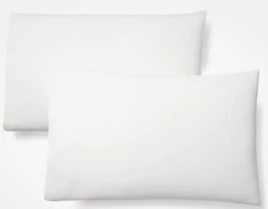 $215 Ralph Lauren RL Linen KING Pillowcases Set 2 Pc Alabaster- Off White NEW - Picture 1 of 5