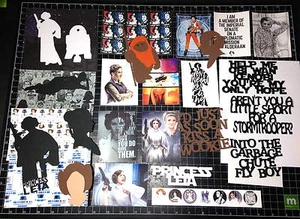 Star Wars PRINCESS LEIA Scrapbook Kit - Project Life- Paper Disney Carrie Fisher - Picture 1 of 1