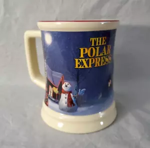 The Polar Express Bleieve 3D Raised Ceramic Cup Hot Chocolate Coffee Tea Mug - Picture 1 of 8