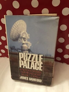 Vintage Book The Puzzle Palace By James Bamford 1982 2nd Printing HCDJ on NSA - Imagen 1 de 12