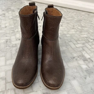 Madewell The Perrie Stiefelette Pebbled Brown Größe 7,5 B2070 - Bild 1 von 11