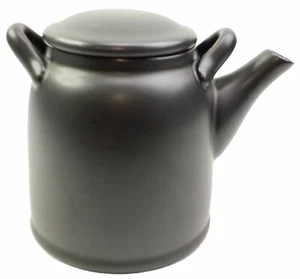 Crate & Barrel Joezan 2 Cup Teapot With Steeper Japan Matte Black 427-527 New - Picture 1 of 9
