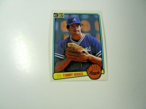 Tommy Boggs 1983 Donruss card #349