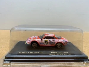 ELIGOR MODIFIÉ ALPINE A110 1600S G3 TOUR AUTO 1972 SOUS BLISTER 1/43 AG D13 - Imagen 1 de 4