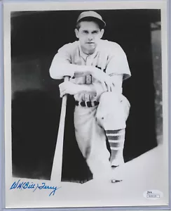 W. H. (Bill) Terry, New York Giants & HOF—Autographed 8 x 10—JSA Certified - Picture 1 of 2