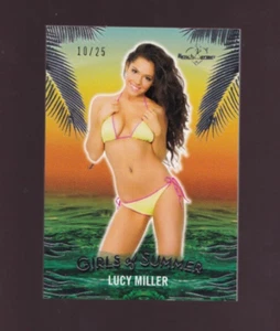 Scaldamuscoli 2025 Ragazze d'Estate BASE ARGENTO Card 135 Lucy Miller 10/25 - Foto 1 di 2