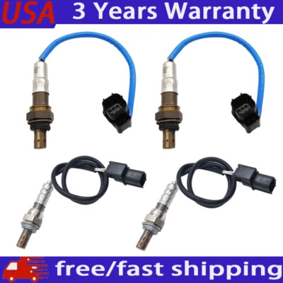 Sensor de oxigênio 4 peças sensor de O2 up+downstream para 2007 2008 2009 Acura MDX V6 3.7L - Imagem 1 de 4