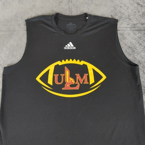 Louisiana-Monroe Warhawks Football Shirt Sleeveless Adidas AeroReady Men XL Cover