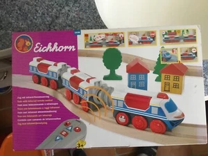 Eichhorn,Zug oder Regionalzug oder U-Bahn,für Eisenbahn,Holzeisenbahn an Bastler - Bild 1 von 2