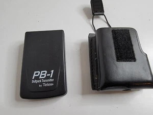 Telex Communications Belt Pack Transmitter PB-1 w/ Carry Case - Picture 1 of 18