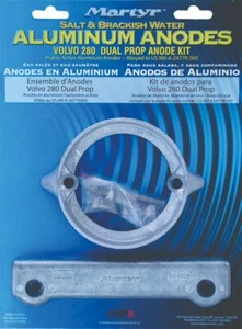 Volvo 280 Dual Prop Aluminium Anode Kit - Martyr - CM280DPKITA *NEW* AU Seller - Picture 1 of 6