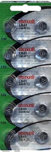 20 Maxell Watch Button Cell LR41 AG3 192 Authentic Hologram Packaging EXP2029 - Picture 1 of 1