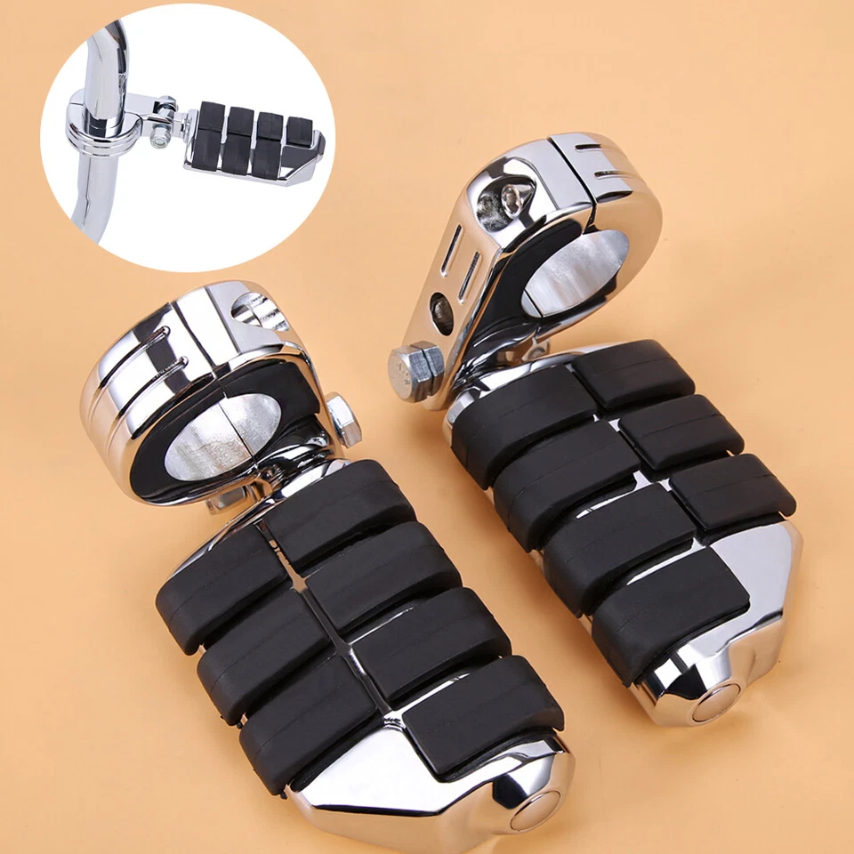 Highway Foot Rest + Foot pegs Mount For Honda GoldWing GL1800 1500 GL1100 GL1200 Foto 1 de 4