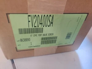 Pantalla de válvula de pie HAYWARD FV20400SA 4" CPVC - agregue a un TC2400TE para hacer una unidad - Imagen 1 de 5