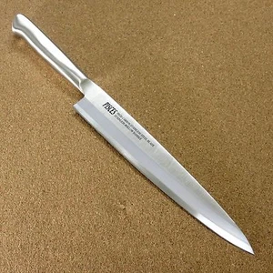 Japanese Pisces Kitchen Sashimi Yanagiba Knife 7.9" Stainless Handle SEKI JAPAN - Picture 1 of 10
