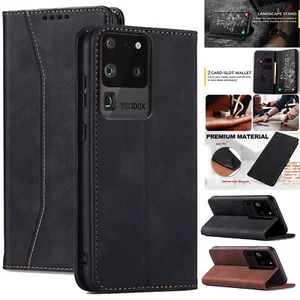 Für Samsung Galaxy S20/+/S20 Ultra/FE Hülle Stoßfest Schutzhülle Leder Cover - Bild 1 von 24