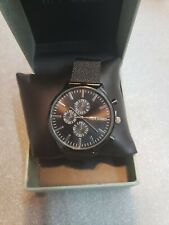 Steve Madden Watch with Black Mesh Band