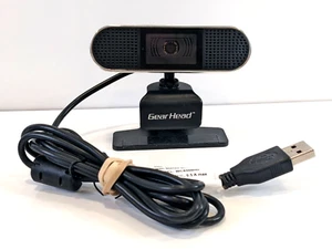 Gear Head WC8500HD 1080P HD Cámara web con micrófono doble Negro - 00046 - Imagen 1 de 2