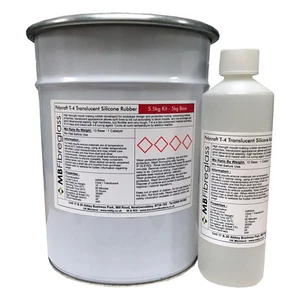Polycraft T4 Translucent RTV Silicone Rubber 5.5kg Kit- ShoreA 40 - Picture 1 of 1