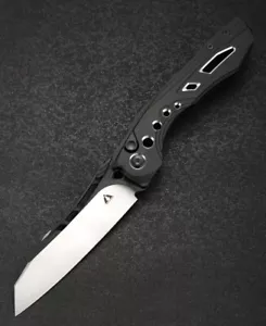 CMB Devourer CMB-16B Titanium Handle M390 Steel Camping Pocket Folding Knife EDC - Picture 1 of 4
