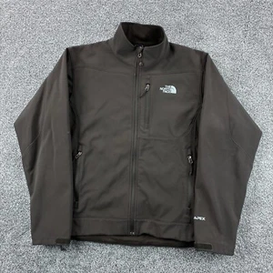 The North Face Jacket Men’s M Brown Apex Bionic Soft Shell Windbreaker Full Zip - Picture 1 of 6